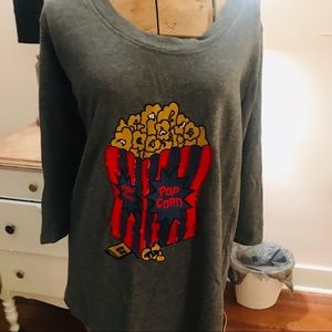 ModCloth novelty top appliqué sequins beads